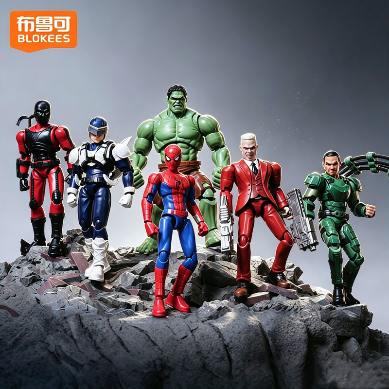 Model Kit Brands - BLOKEES Champion Class Lite Movie Spider-Man:
