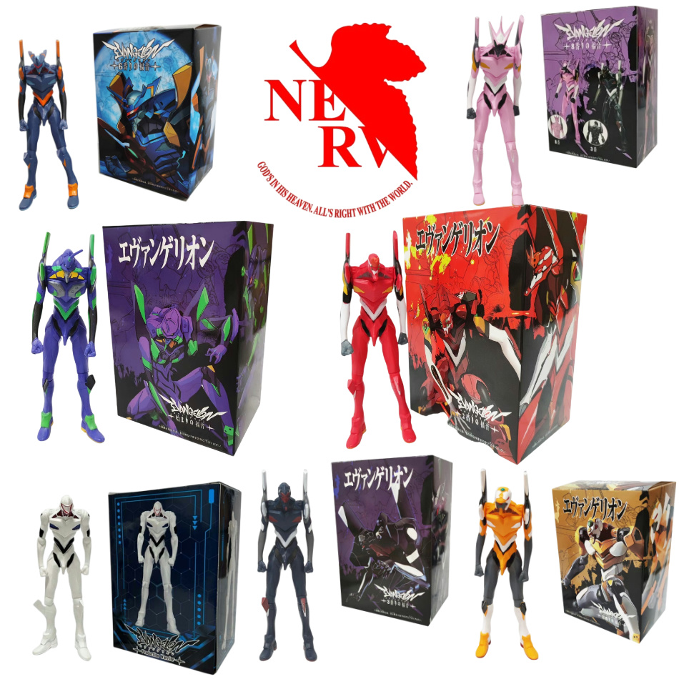Model Kit Eva 02 - 7 styles Anime Figure EVA Genesis