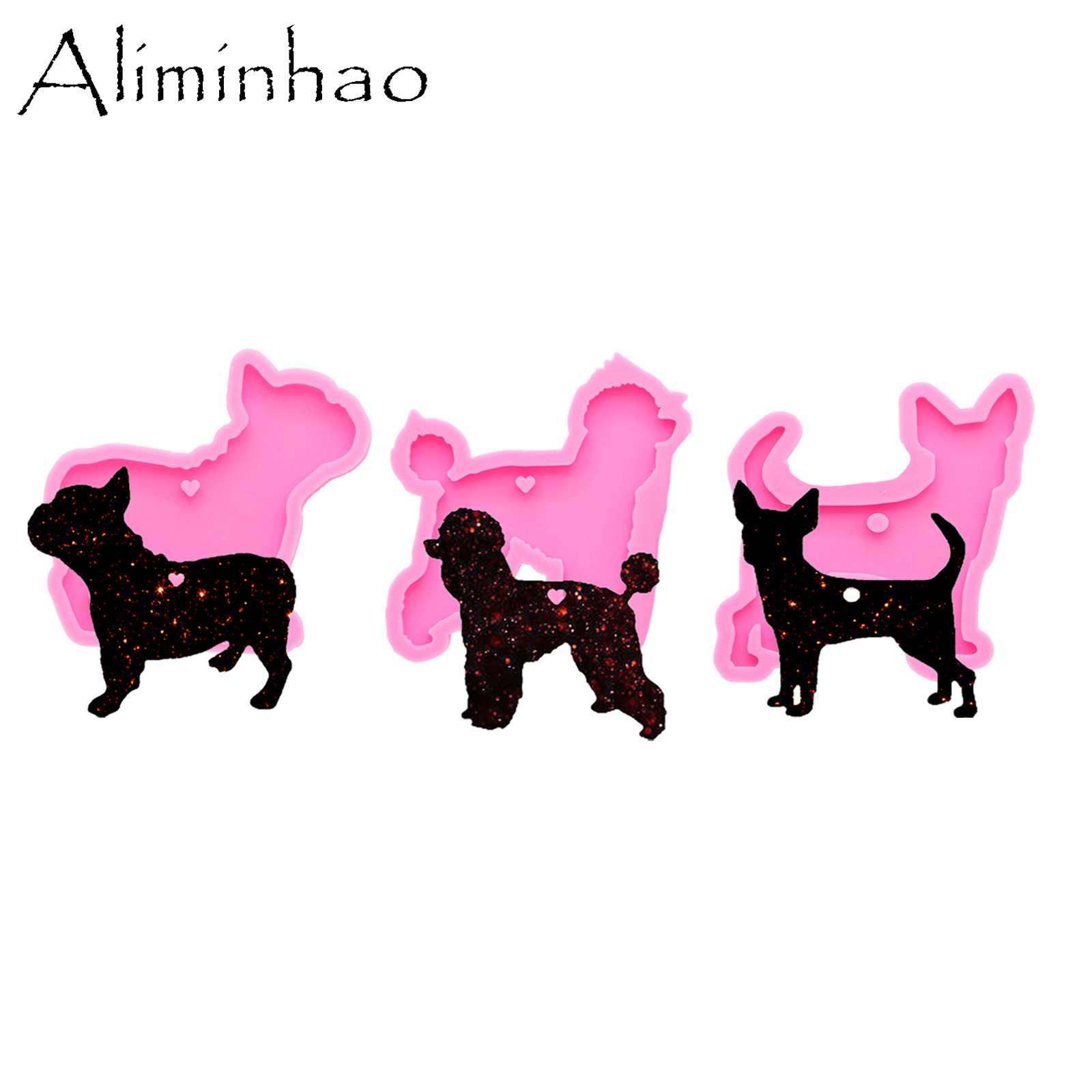 Model Kit Varnish - DY0174 Shiny Chichi,Frenchie,Poodle, German Shepherd Dog