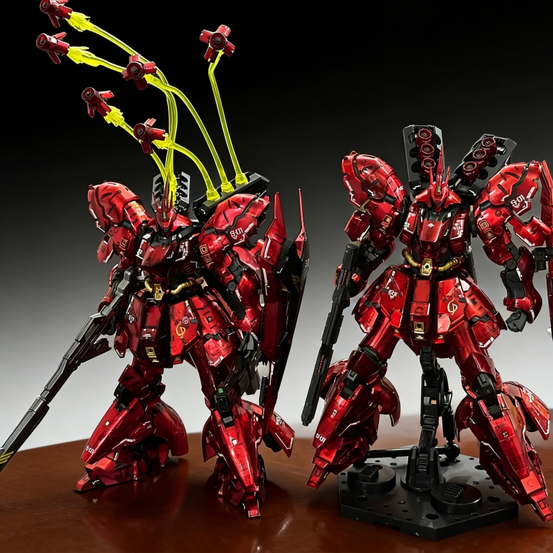 Model Kit Pg - STAR RG 1/144 Sazabi Electroplated Clear