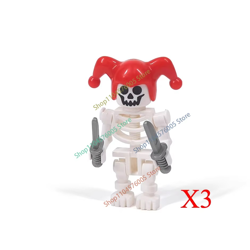 MOC Halloween Skeleton Army Mi - Model Kit Horse ulasan dan harga