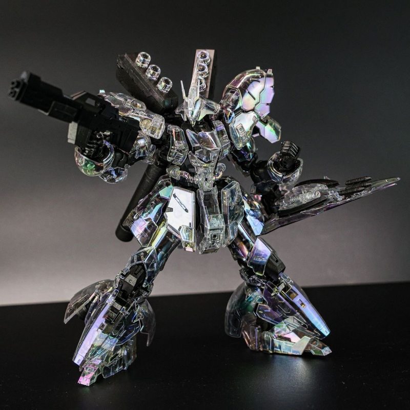 Plated Rainbow Laser Clear Rg  - Model Kit Pg ulasan dan harga