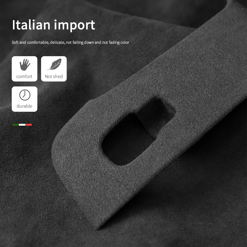 4Pcs Italian Premium Suede Car - Model Kit Frame ulasan dan harga