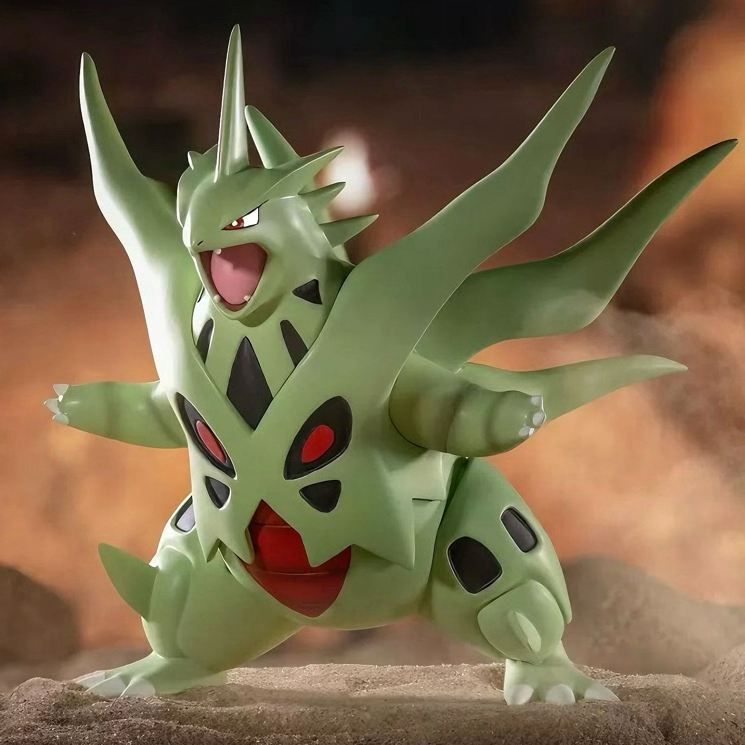 14cm Pokemon Tyranitar Anime F - Model Kit Kyogre ulasan dan harga