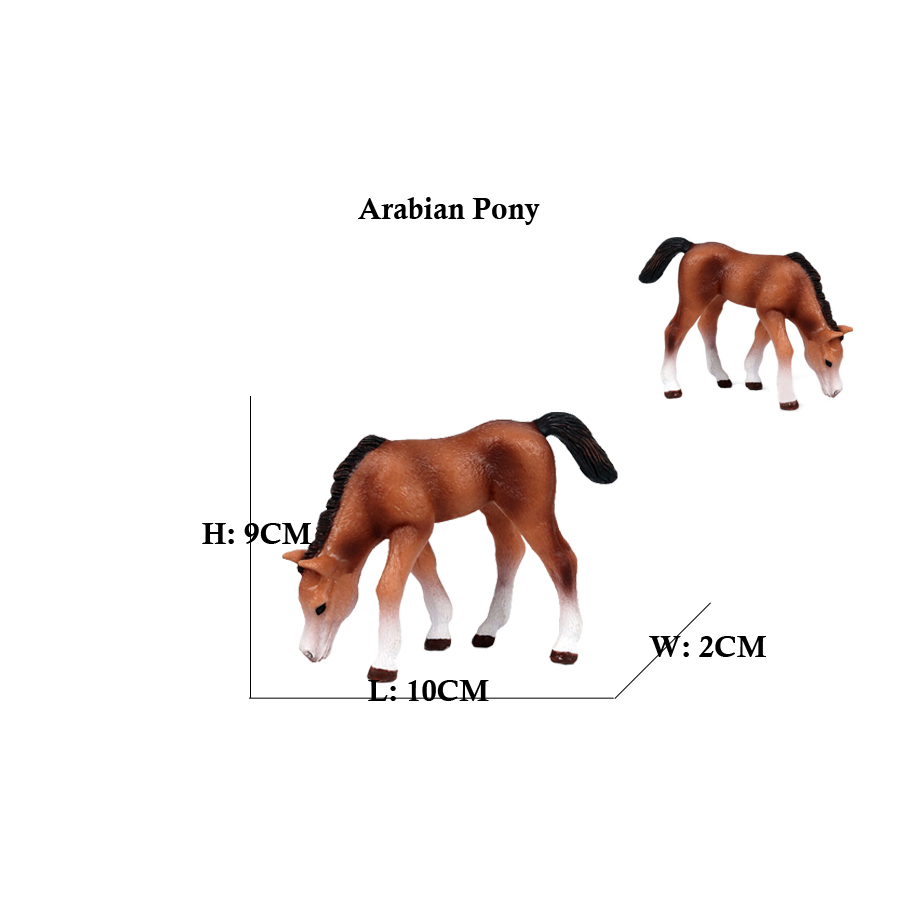 Horse Figurines Shire Arabian  - Model Kit Horse ulasan dan harga