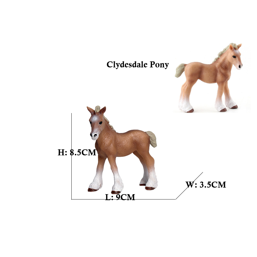 Horse Figurines Shire Arabian  - Model Kit Horse ulasan dan harga