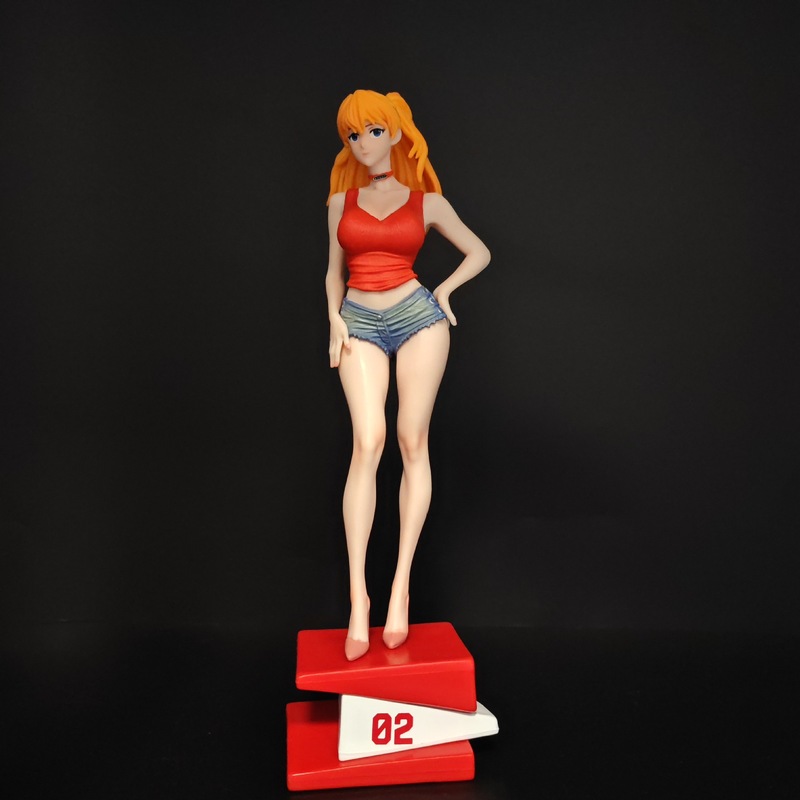 22cm EVA Asuka Langley Summer  - Model Kit Eva 02 ulasan dan harga
