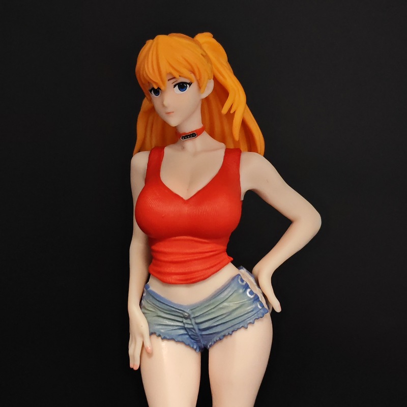 22cm EVA Asuka Langley Summer  - Model Kit Eva 02 ulasan dan harga