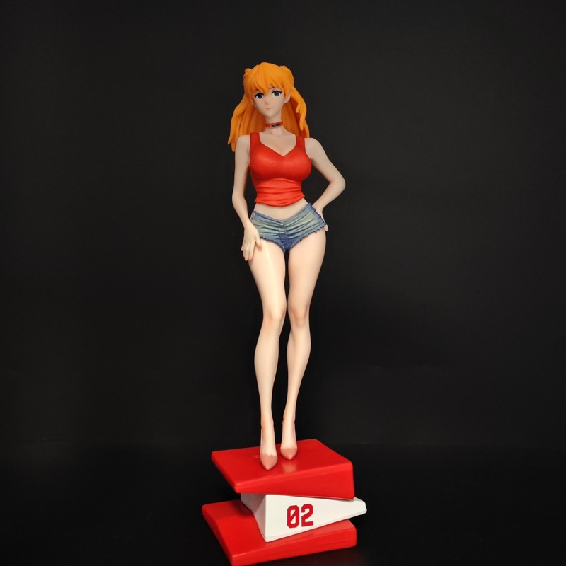 22cm EVA Asuka Langley Summer  - Model Kit Eva 02 ulasan dan harga