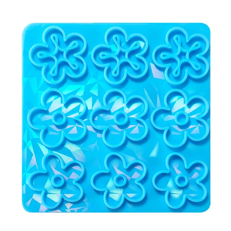 DIY Holographic Flower Pendant - Model Kit Varnish ulasan dan harga