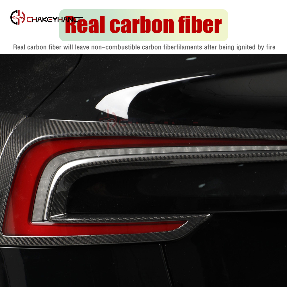 Real Carbon Fiber Rear Car Tai - Model Kit Frame ulasan dan harga