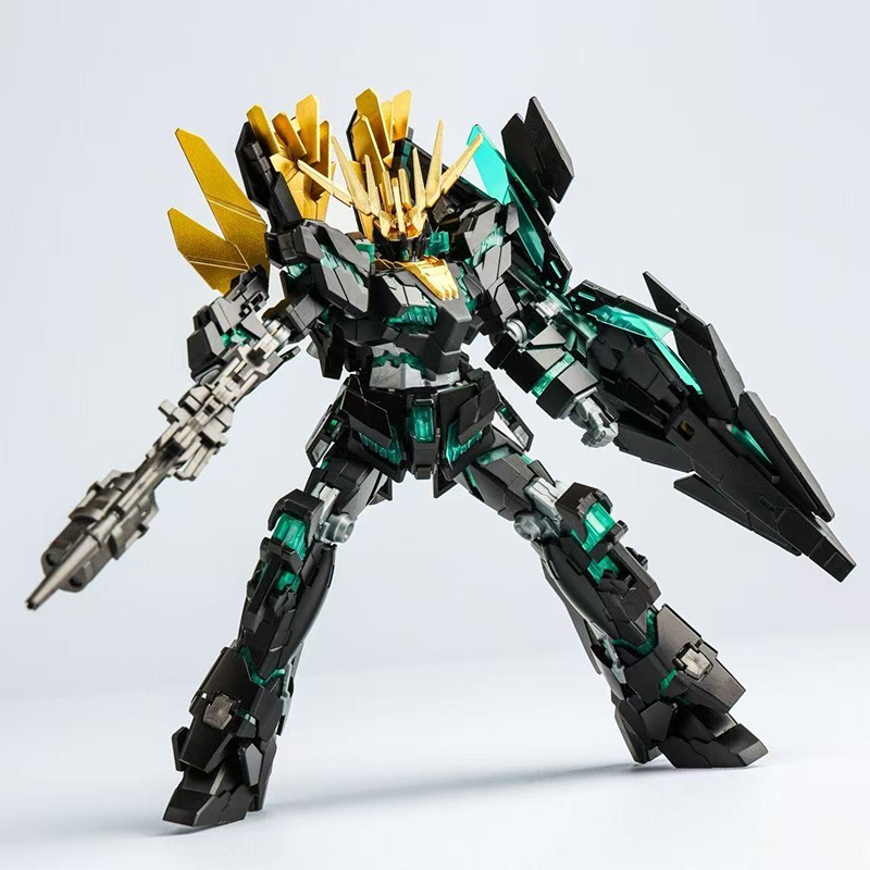 HG 1/144 RX-0 Unicorn Banshee  - Model Kit Barbatos ulasan dan harga