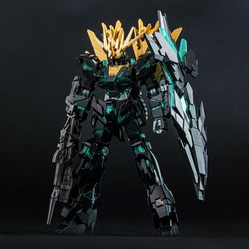 HG 1/144 RX-0 Unicorn Banshee  - Model Kit Barbatos ulasan dan harga