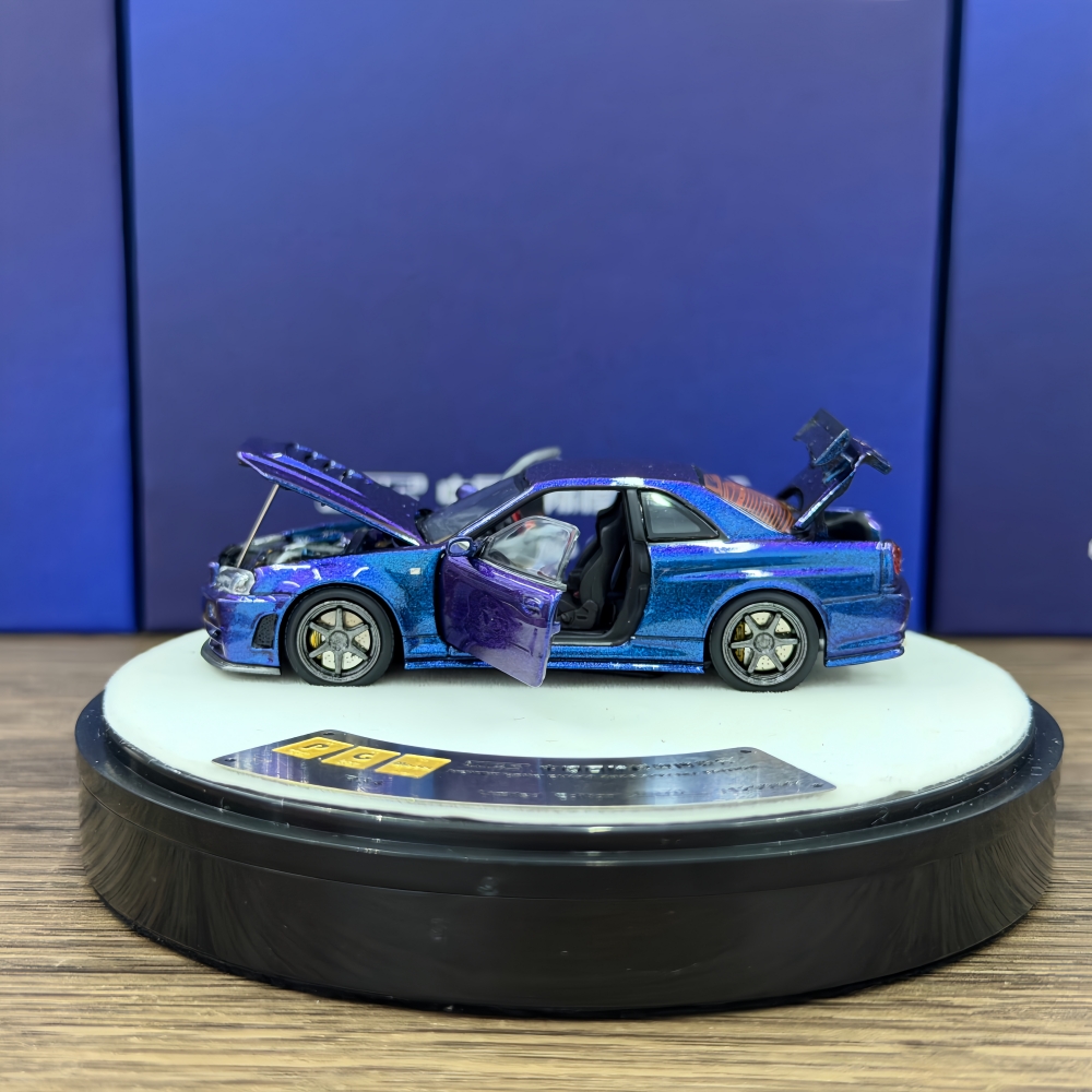 PGM 1:64 Liberty Walk GTR R34  - Model Kit Pg ulasan dan harga