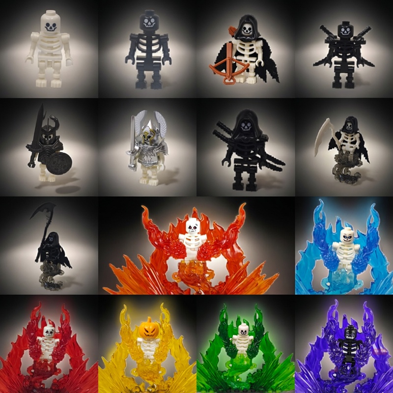 Halloween Skeleton Army Mini D - Model Kit Horse ulasan dan harga
