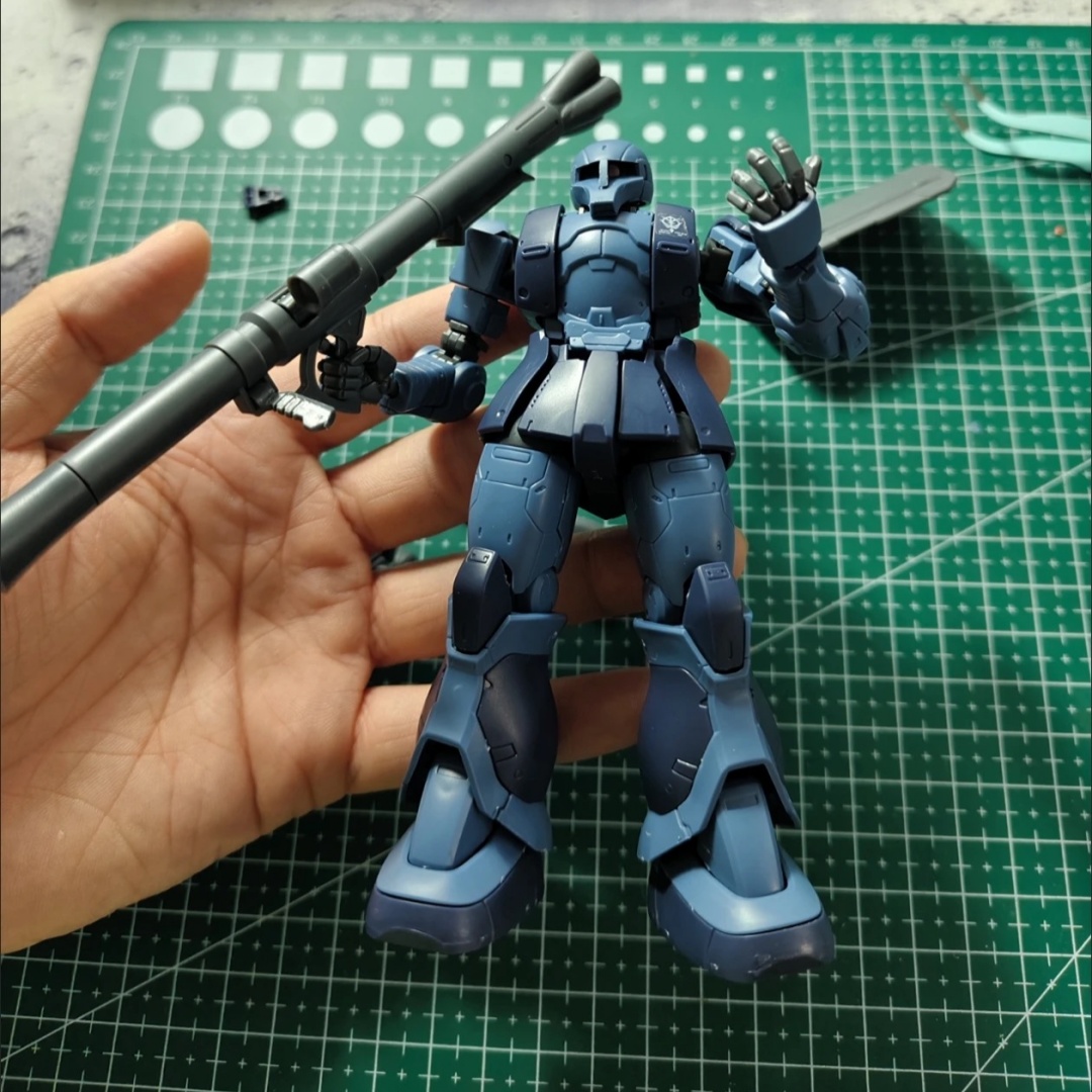 GTO MS-05 HG 1/144 Zaku Black  - Model Kit Pg ulasan dan harga