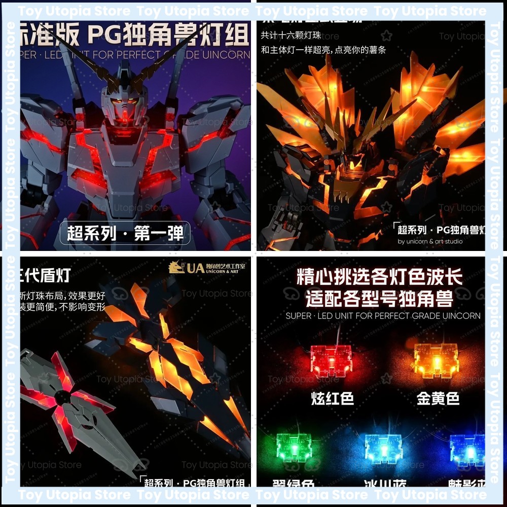 LED Light Kit for PG 1/60 RX-0 - Model Kit Pg ulasan dan harga