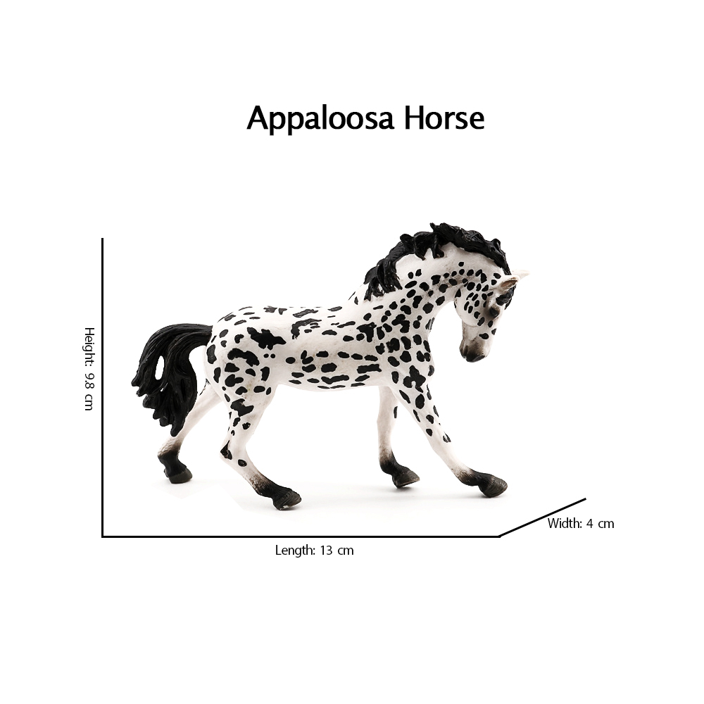Horse Figurine Plastic Farm An - Model Kit Horse ulasan dan harga