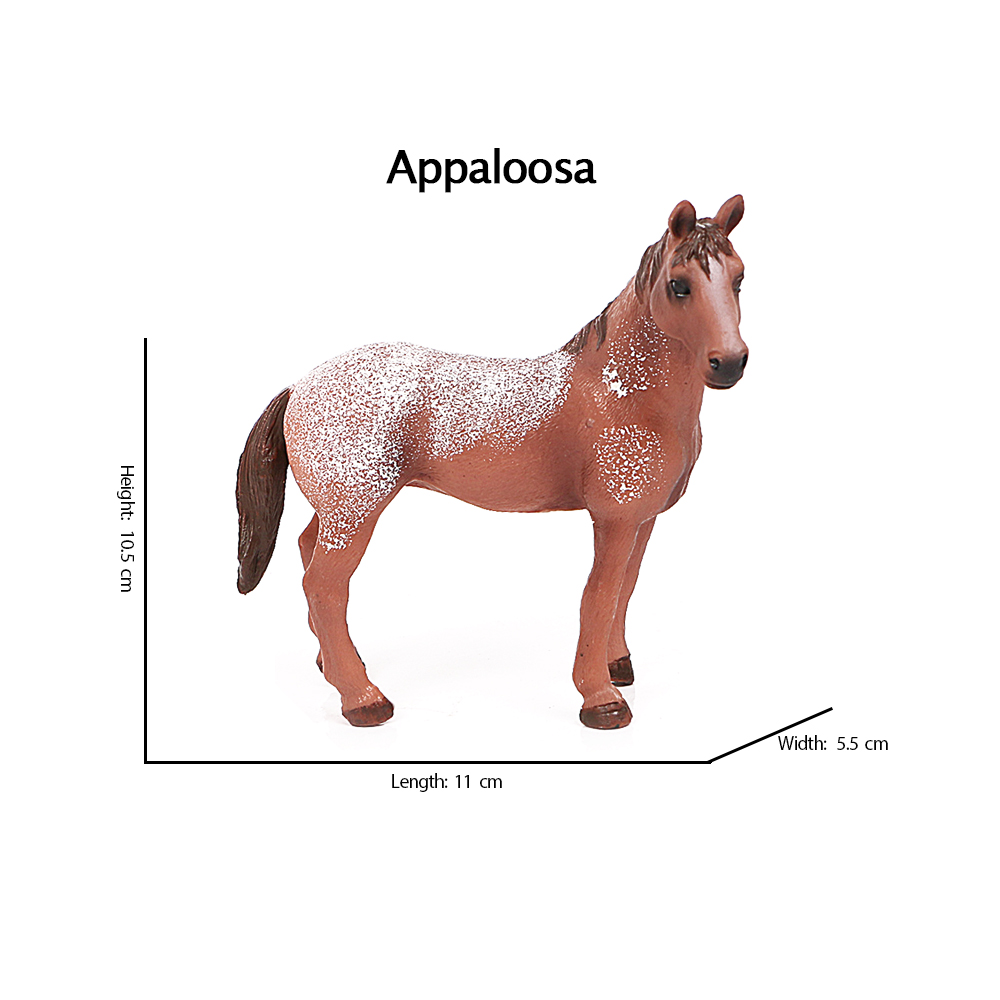 Horse Figurine Plastic Farm An - Model Kit Horse ulasan dan harga