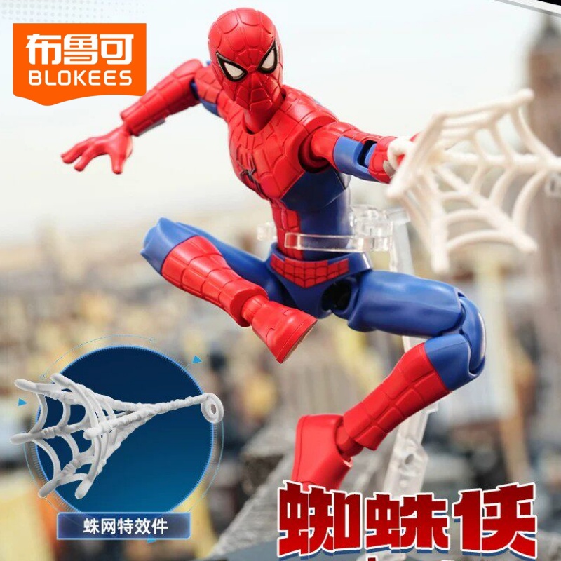 Blokees Genuine Spider Man Bli - Model Kit Brands ulasan dan harga