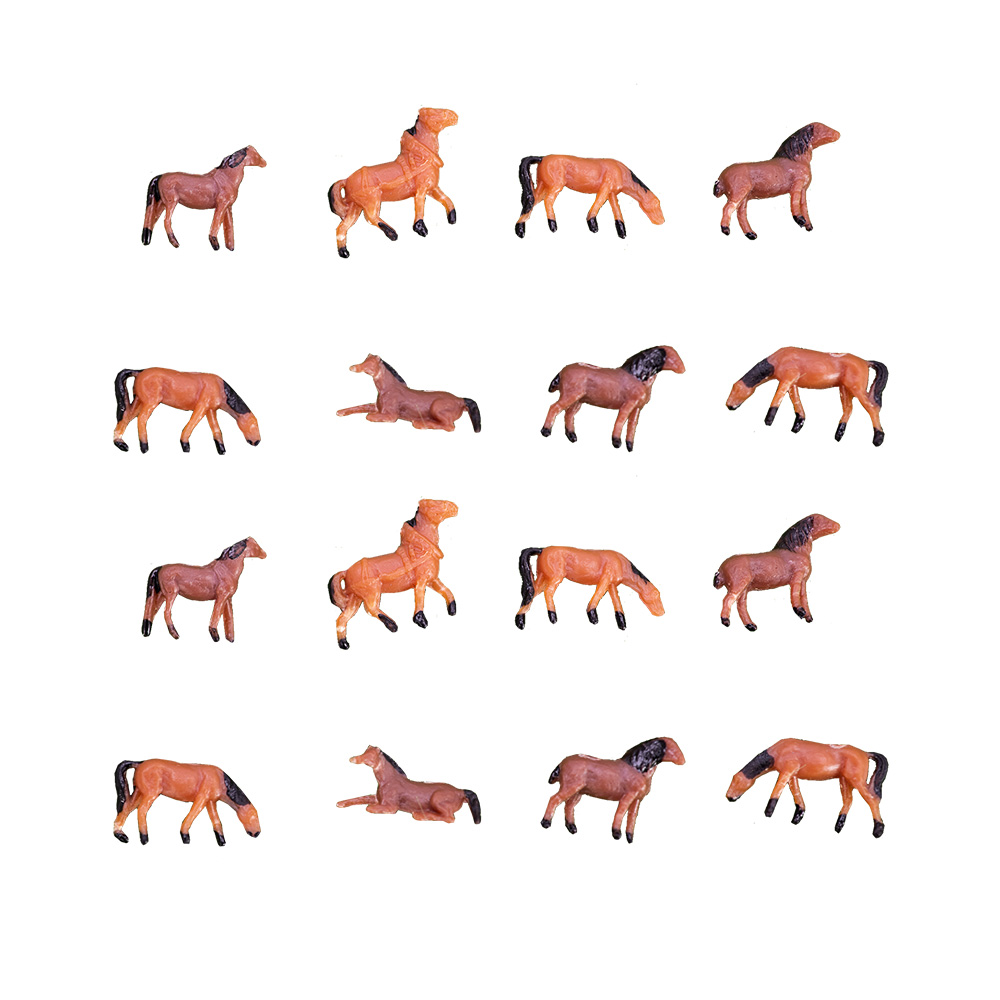 Scale 1:150 Miniature Horse Mo - Model Kit Horse ulasan dan harga