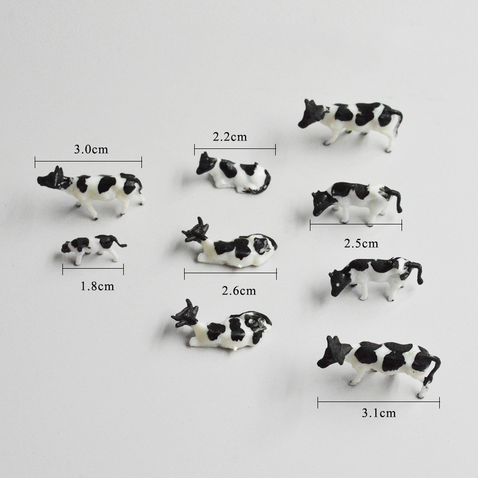 Scale 1:87 Miniature Cows Mode - Model Kit Horse ulasan dan harga