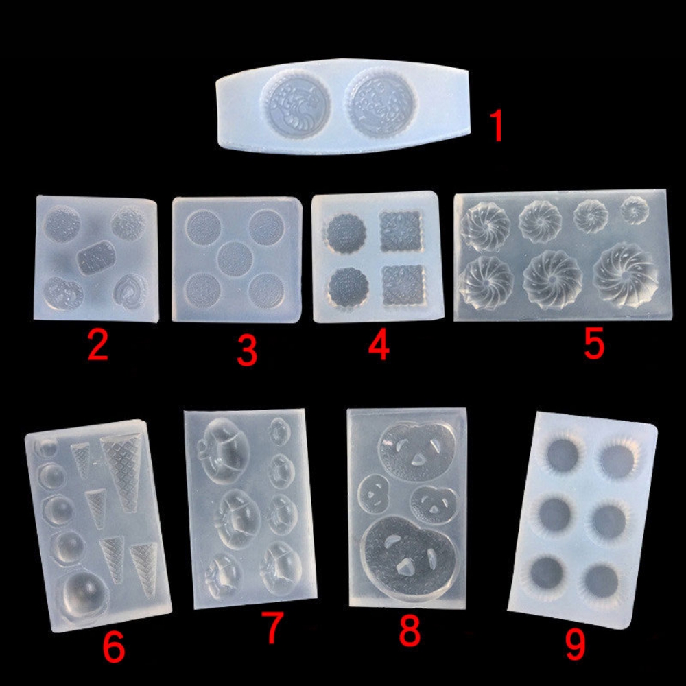 Mini Biscuit Silicone Mold Fon - Model Kit Varnish ulasan dan harga