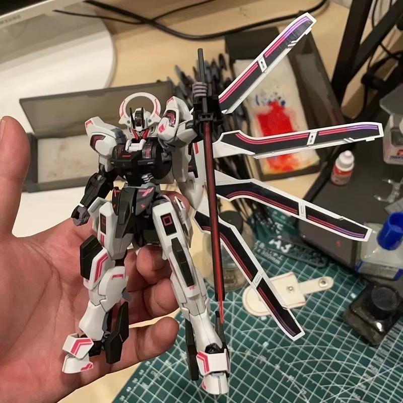 HG 1/144 Schwarzette The Witch - Model Kit Barbatos ulasan dan harga